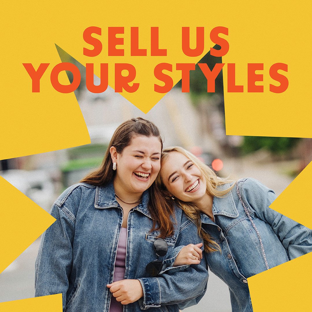 smiling girls in spring and summer styles and jean jackets